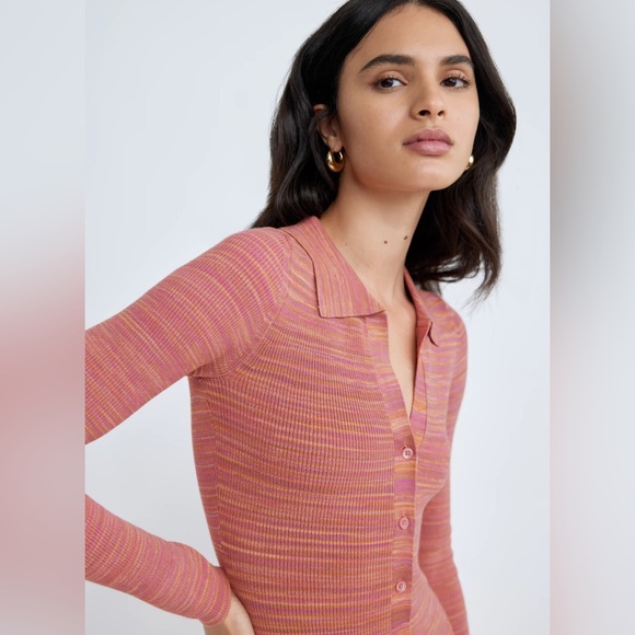 Aritzia Wilfred Cove dress XXS - space dye rhodon pink - Picture 2 of 4